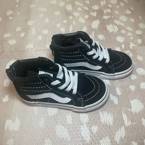 Toddler (walker) size 7.5 Vans shoes. Like new condition.